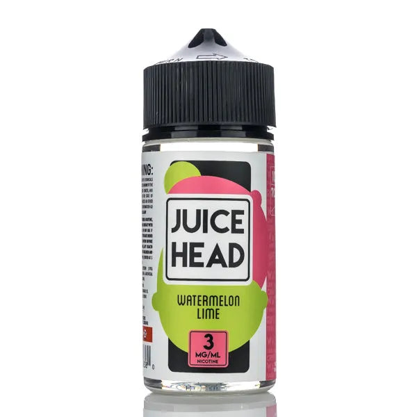 Juice Head E-Liquid - Watermelon Lime - 100ml - Black Coral